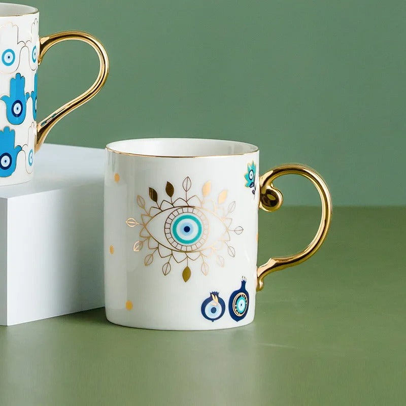 Evil Eye Ceramic Mug