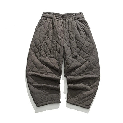 Quilted Heavyweight Thermal Joggers