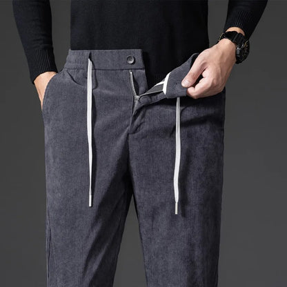 Performance Corduroy Drawstring Trousers