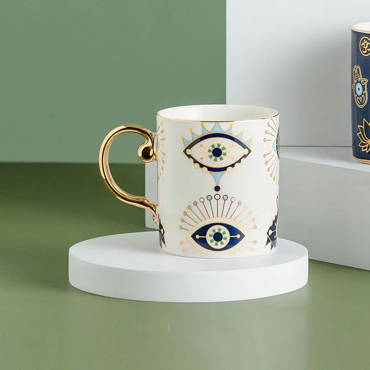 Evil Eye Ceramic Mug