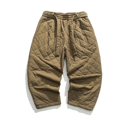 Quilted Heavyweight Thermal Joggers